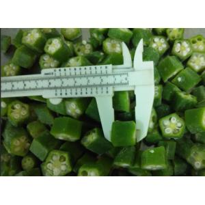 2020 new crop  IQF Individually Quick Freezing Okra Cut FDA / ISO Certificated