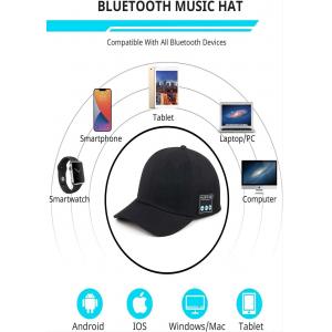 China Music hat with dual bluetooth speaker Washable Wireless bluetooth speaker as best gift for family,Hip-hop supplier
