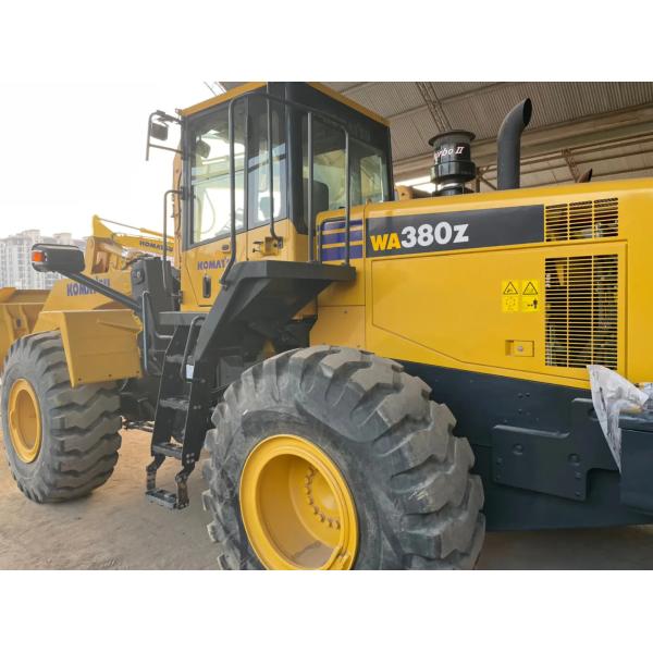 China Hauteur de déchargement 2900 mm chargeur à roues usagé KOMATSU380 avec fiabilité prouvée wholesale