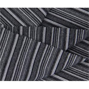 High Elastane Single Jersey Circular Knit Fabric Horizontal Stripes For Sports Garments