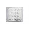Waterproof Industrial Numeric Keypad 4x4 Matrix With 16 Flat Keys Optional