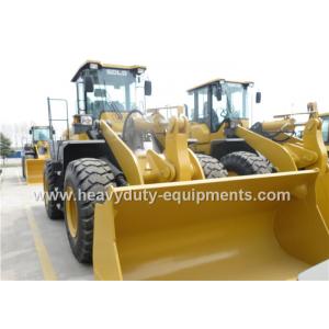 China Heavy Duty Axle 5 Ton Wheel Loader DDE Engine With Snow Blade / Air Conditioner supplier