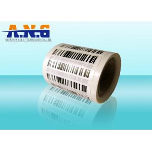 Plastic Small Rfid Tag With Barcode / Disposable Rfid Tags For Books