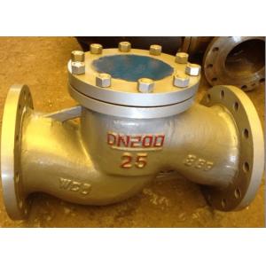 China API Lift Check Valve Stainless Steel / Alloy Steel Materials Long Lifetime supplier
