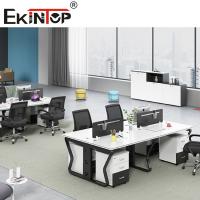 China Modern Office Working Station For Commercial Furniture Office Cubicles Table White on sale