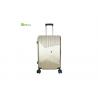 Expandable Plastic Shell Hard Sided Luggage with Combination locks
