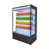 China LED 1m Small Multideck Open Chiller With R22 For Commercial Display wholesale
