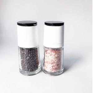 refillable 120ml Glass Ceramic Salt And Pepper Mills