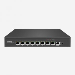 Rack Mountable 8 RJ45 10gb Layer 3 Switch With Redundancy And Power Supply