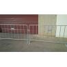 China Electric Galvanized Temporary Fencing Crowd Control Barriers Metal Pedestrian Barriers wholesale