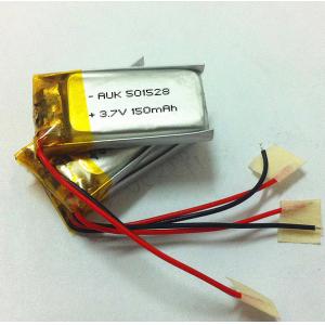 Ultra Thin Lithium Battery Polymer 1C LiPo Battery 3.7V 150mAh