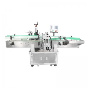 China Chemical Paper Sticker Label Sticking Machine Automatic Horizontal Bottle Labeling Machine supplier