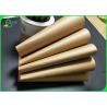 China Wood Pulp Thin Brown Craft Paper Jumbo Rolls 80gsm 90gsm Making Shopping Bags wholesale