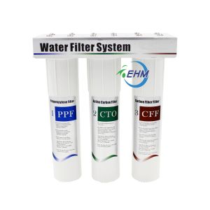 China Activated Carbon Pre-filter with Granular Activated Carbon and KDF Process Media for Alkaline Water Ionizer supplier