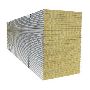 A Class High Density Rock Wool Sandwich Panel Board Water Repellent