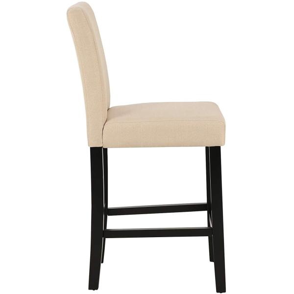 China Classic Padded Counter Stools 24 Counter Height Stools Solid Back Simplicity on sale