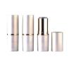China PS pearly silk screen painting bottle and cap roll up design Lip Balm Containers wholesale