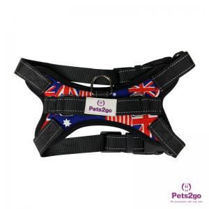 Customized Logo Luxury Nylon Pet Harness Vest 234G 86cm