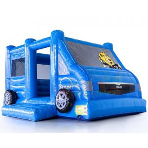 Motor Vehicle Inflatable Jumpers Commercial 0.55mm Pvc Moon Bounce House