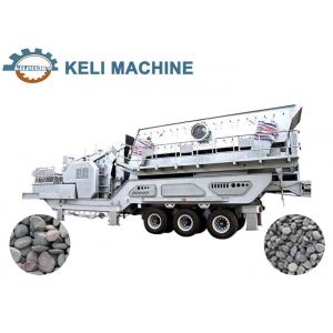 Mill Crusher Trailer Stone Mobile Crusher with Large Capacity