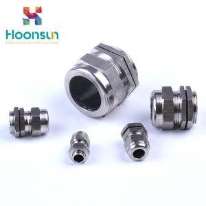 China PG Thread SS304 Stainless Steel Cable Gland With NBR Hermetic Seal supplier