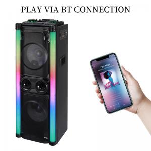 Super Bass LED Party Bluetooth Speaker Box Powerful Sound Double 10 Inch
