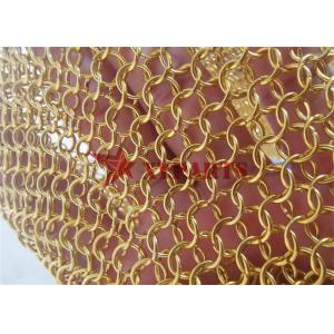 Chainmail 7mm Metal Ring Curtain For Office Partition