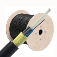 China FACTORY Cable Adss Black PE Jacket 96 144 288 Core Single Mode Optica Fiber Cable Adss For Overhead on sale