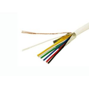 Sound / Alarm / Security Stranded Conductor Cable , Multi Conductor Shielded Cable
