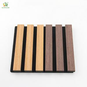 Wholesale Oak Wood Decorative Wall Cladding 1220X2440Mm Easy Installation Acoustic Wall Panels For Theaters