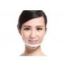 China Transparent Eyebrow Tattoo medical Sanitary Plastic Mouth Cover Mask Reusable wholesale