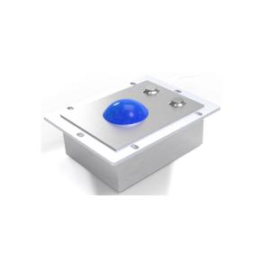 China Ratón con bola de seguimiento industrial para montaje en panel Interfaz USB PS2 Rugged Trackball supplier