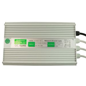 China 200w LED Driver Power Supply , Ip67 LED Tape Light Power Supply Waterproof on sale