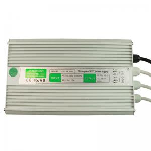 China 200w LED Driver Power Supply , Ip67 LED Tape Light Power Supply Waterproof supplier
