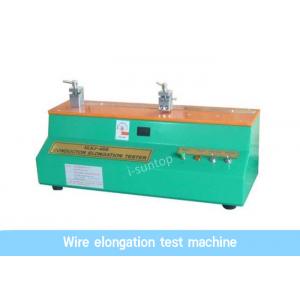 AC220V Wire Elongation Tester , Constant Speed Motor Elongation Test Machine