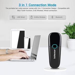 USB Wireless Online 1D 2D Laser Barcode Scanner For PC