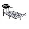 China King Platform Black Steel 120CM 150CM Modern Metal Bed Frame wholesale