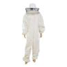 China White Fabric Mesh Beekeeping Outfits Suite With Ultra Protective Layer wholesale