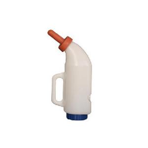 Milk Plastic Calf Feeding Bottle Cow use with Rubber Nipple