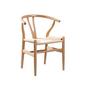 Nordic modern dining table and chair contracted household book chair arm-chair solid wood chair Y chair