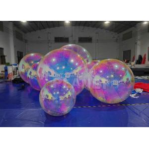 Advertising Decoration Illusion Color Inflatable Mirror Balloon Inflatable Mirror Ball For Christmas Decoration