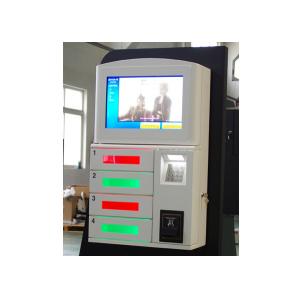 China Magstripe Card / IC Card / Member Card Accepted Cell Phone Charging Station with 19 Inch Touch Screen supplier