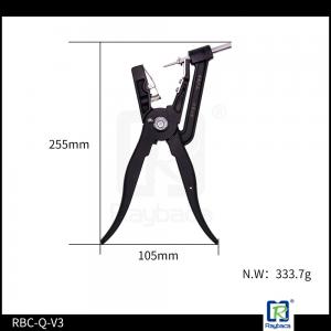 China Black Colour Ear Tag Pliers Applicator For All Two Pieces Tags Energy Saving wholesale