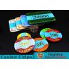 China Customizable Casino Poker Chips of Crown Bronzing Rectangular / Round Shape wholesale