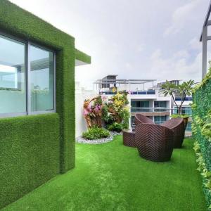 Outdoor Artificial Grass Carpet For Wall Beautiful Wedding Party Decoration