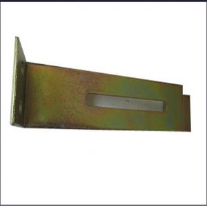 China Simple Single Process Dies Copper Color Hinge Metal Stamped for Customized Designs supplier