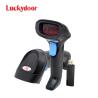China Luckydoor K-211R Handheld Usb Cost-effective 1D Wireless Barcode Scanner Laser Barcode Reader with Holder wholesale
