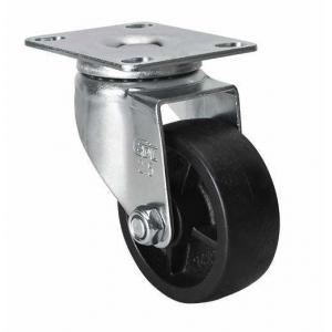 Zinc Plated 2.5" 70kg Plate Swivel Po Caster for Heavy Loads and High Speeds 36125-03