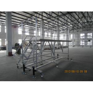 China Safe Helicopter Maintenance platforms / Portable Scaffold with aluminum alloy tubes and castings supplier