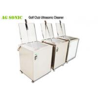 China Token Operated Ultrasonic Golf Club Washing Machine Easily Move With Handle on sale